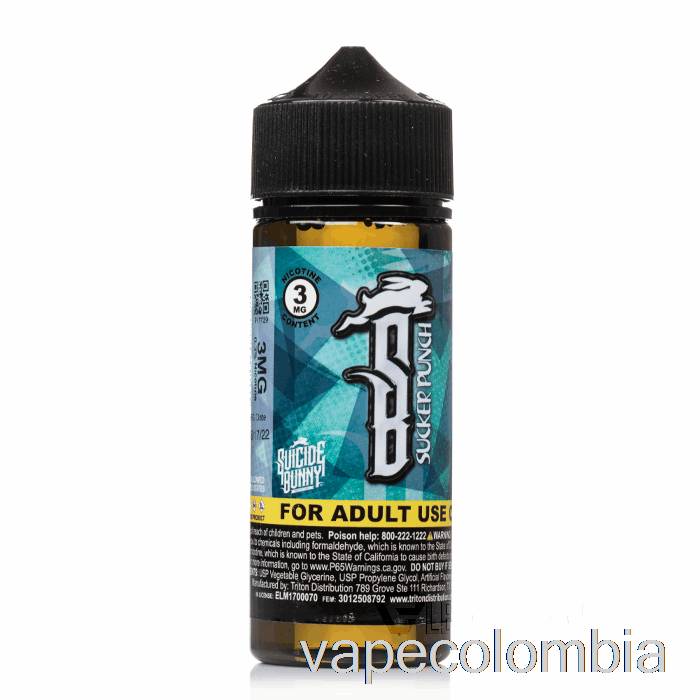 Kit Vape Completo Sucker Punch - Suicida Bunny - 120ml 6mg